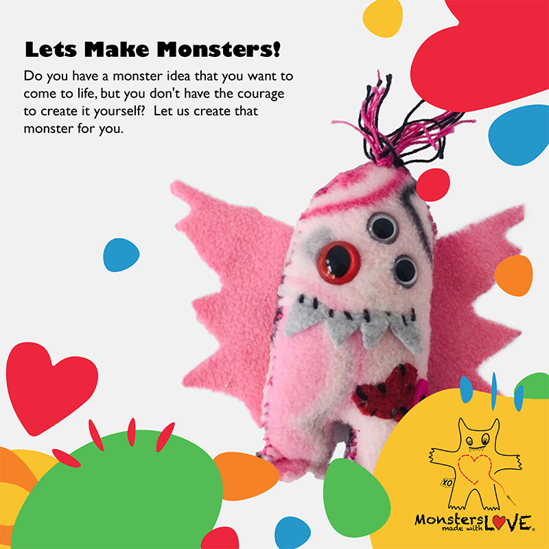 Monsters Made With Love Branding